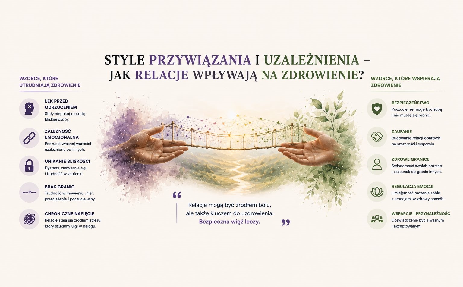 Style przywiązania i uzależnienia – jak relacje wpływają na zdrowienie?