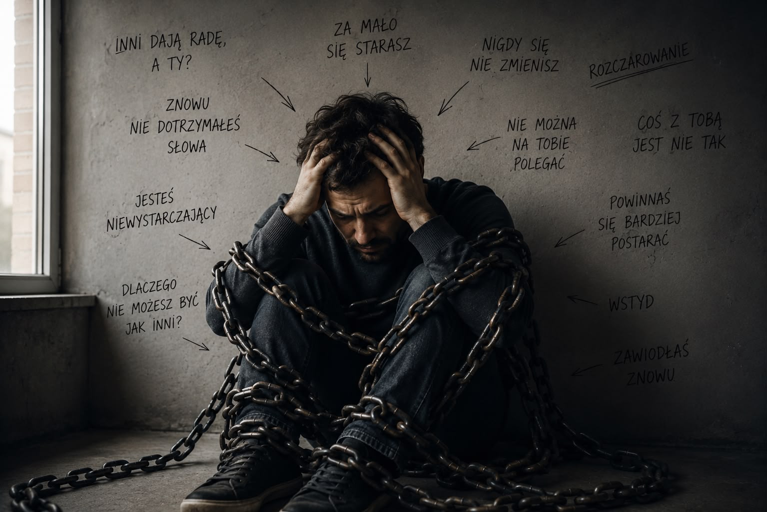 ADHD i poczucie winy – dlaczego tak często sobie nie ufamy?