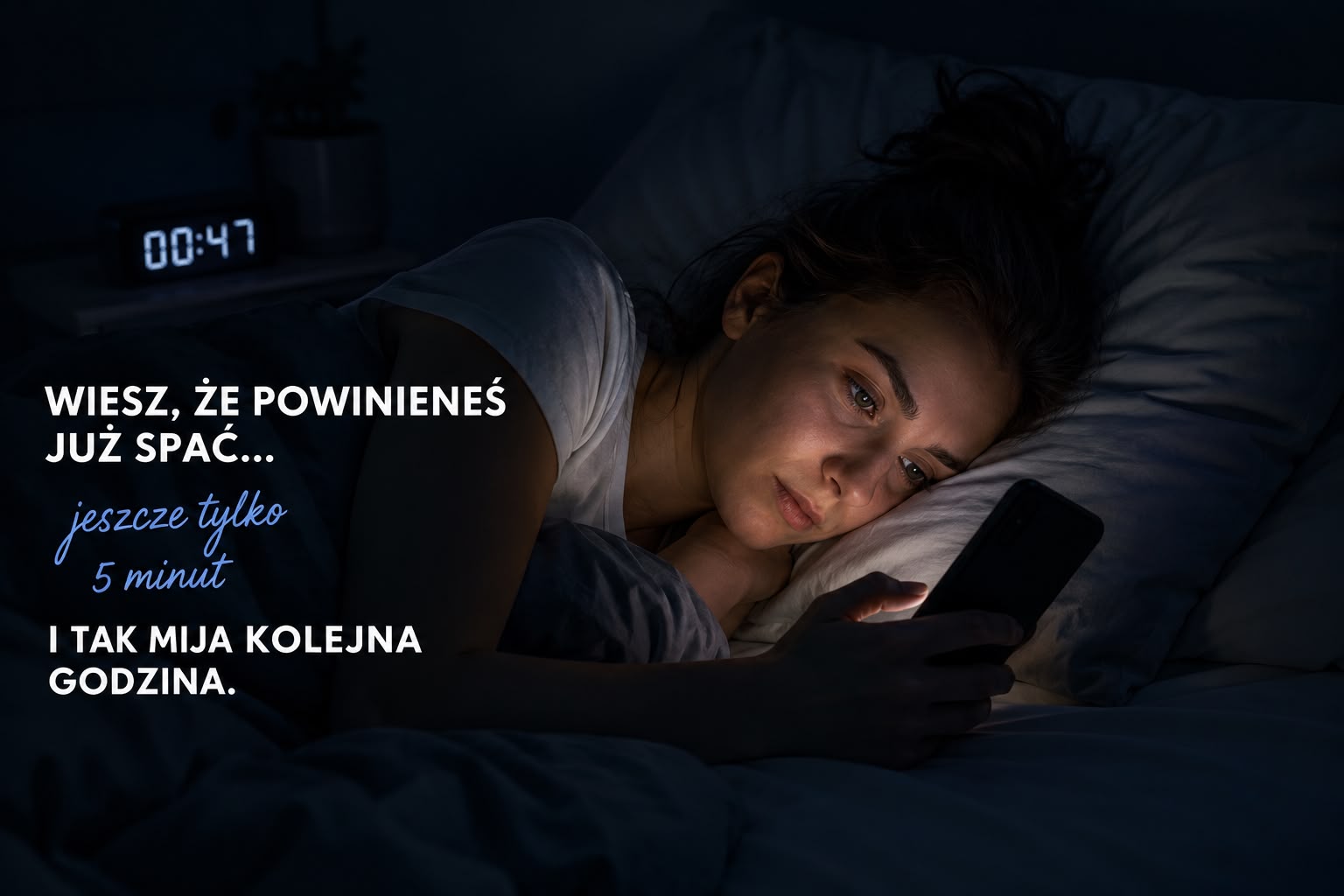 ADHD i odkładanie snu – dlaczego wieczorem nie potrafię odłożyć telefonu i pójść spać?