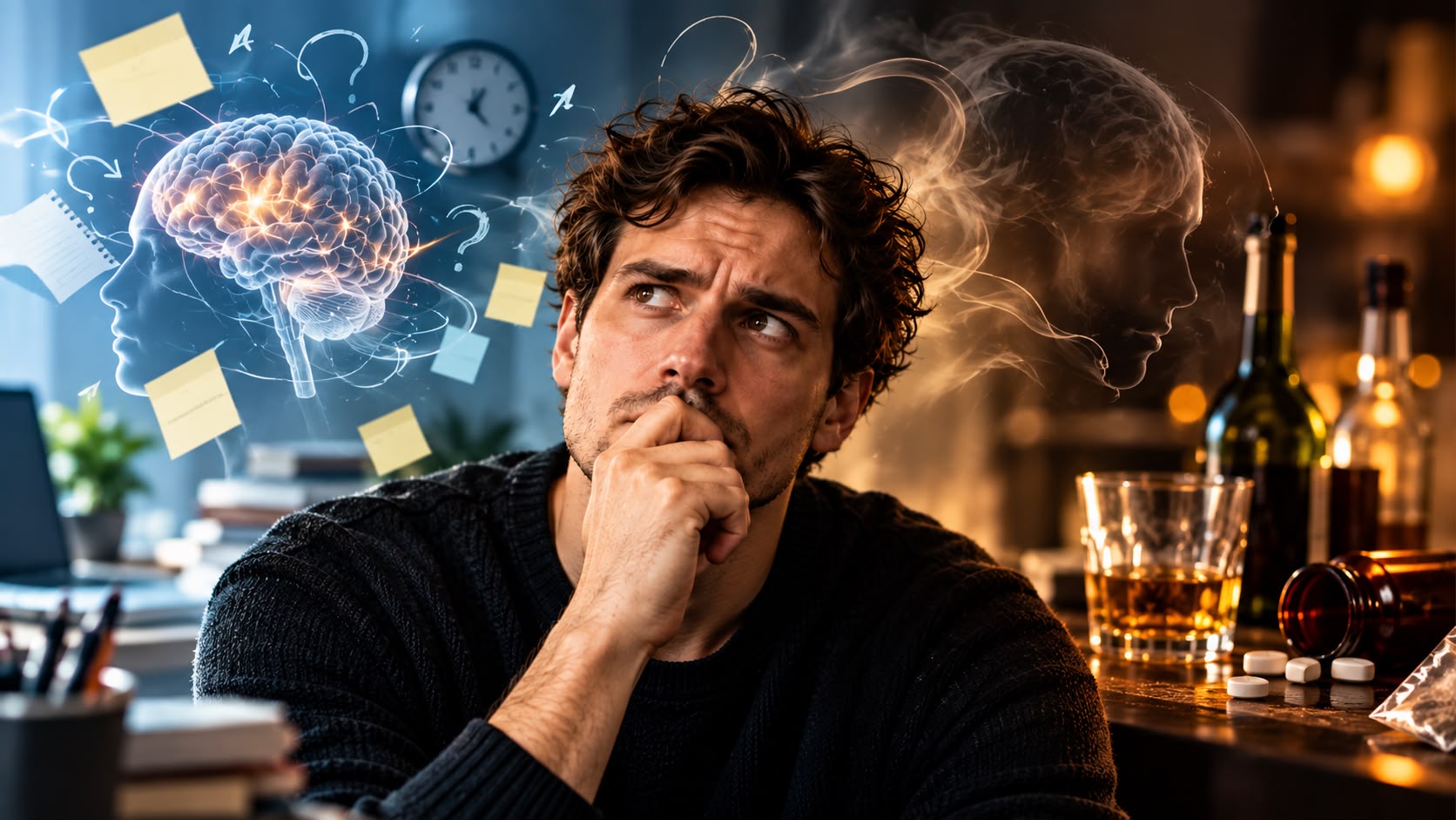 ADHD czy skutki alkoholu i narkotyków? Jak specjaliści różnicują te objawy?